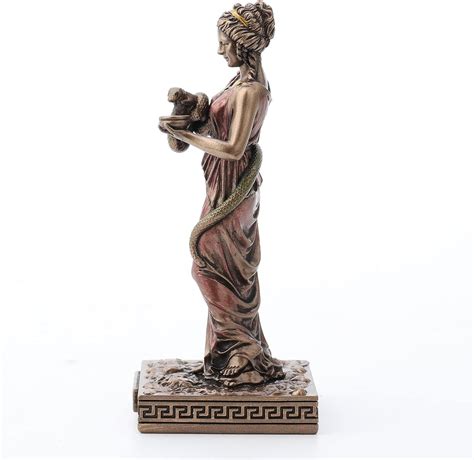 Hygieia Greek Goddess Of Health Painted Polystone – Sunshine Megastore
