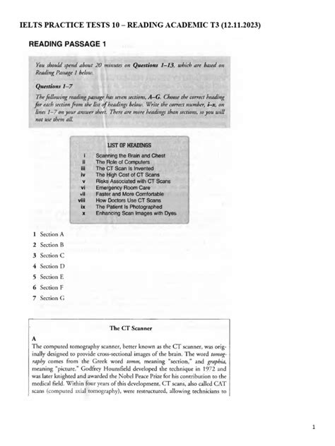 IELTS Reading Practice Test PDF 的图像结果