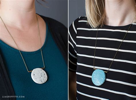 Polymer Clay Necklace Tutorial 的图像结果