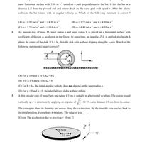 JEE Advanced Numericals: Rotational Motion - Physics for JEE Main and ...