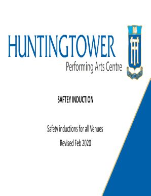 Fillable Online What is Safety Induction?SafetyCultureSafety ...