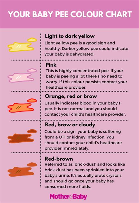 Understanding baby pee: colour, smell and frequency
