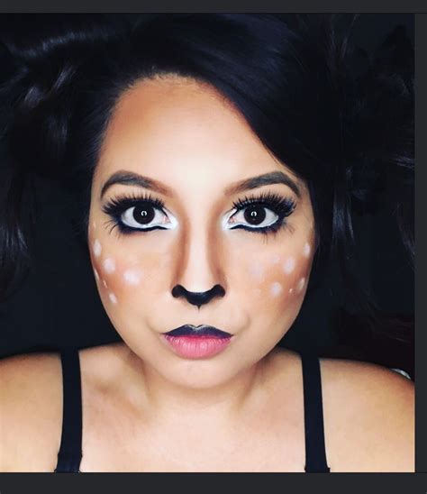 deer cosplay makeup
