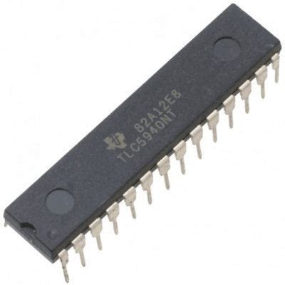 TLC5940 16 Channel PWM Control LED Driver IC DIP-28 Package – TNT e-Comp