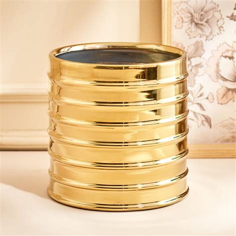 Buy Stellar Celestial Polyresin Ribbed Planter from Home Centre at just ...