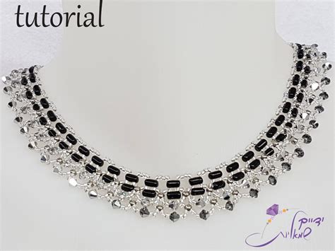 Netting Necklace Tutorial 的图像结果