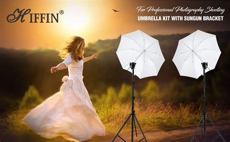 HIFFIN Studio Home 33 Umbrella Stand Setup with Sungun Adapter | 9ft ...