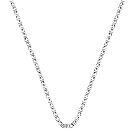 Boss Jewellery Men's Box Chain Necklace | Flannels