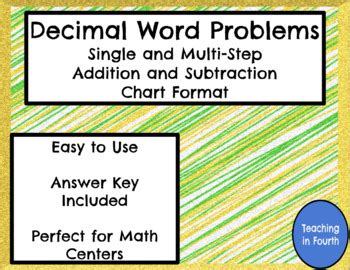 Multi-Step Decimal Word Problems 的图像结果
