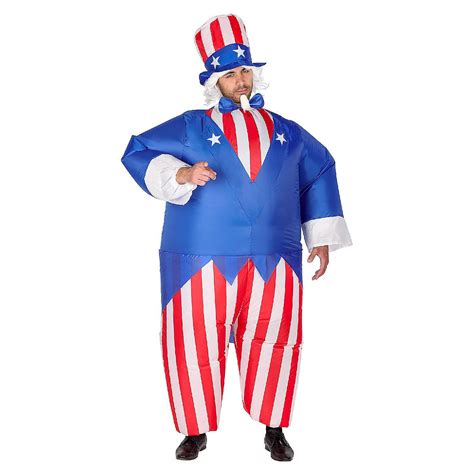Uncle Sam Inflatable Adult Costume One Size | Oriental Trading