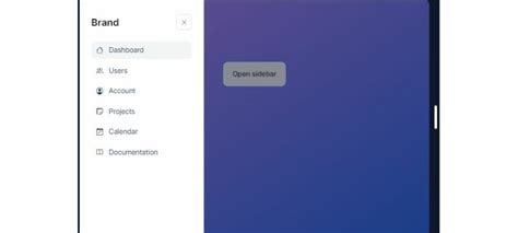 Image result for Tailwind CSS Sidebar Menu