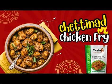 Chettinad Chicken Fry Recipe | Spicy South Indian Chicken Fry - Marin8 ...