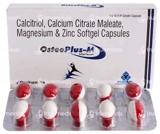 Osteo Plus M Capsule 10 - Uses, Side Effects, Dosage, Price | Truemeds