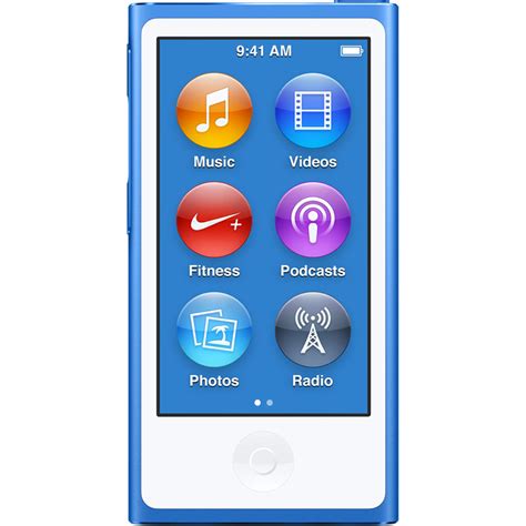 iPod nano 7G 16GB Flash Portable Media Player - Walmart.com - Walmart.com
