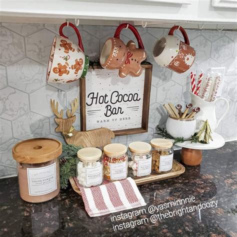 cool hot cocoa bars hot cocoa station hot cocoa cookies coffee bar ...