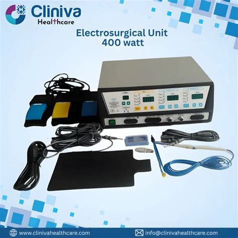 Electrosurgical Unit - Electrosurgical Unit 400 watt / monopolar Saline ...