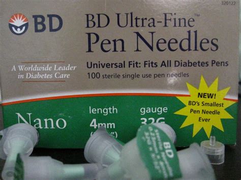 new type one: BD Ultra-Fine Nano pen needle review