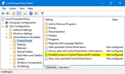 Image result for Enable Control Panel Windows-1 0
