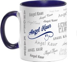 PrintAttic Me, Myself & I - Angel Kaur, Ceramic Coffee, 325ml Ceramic ...