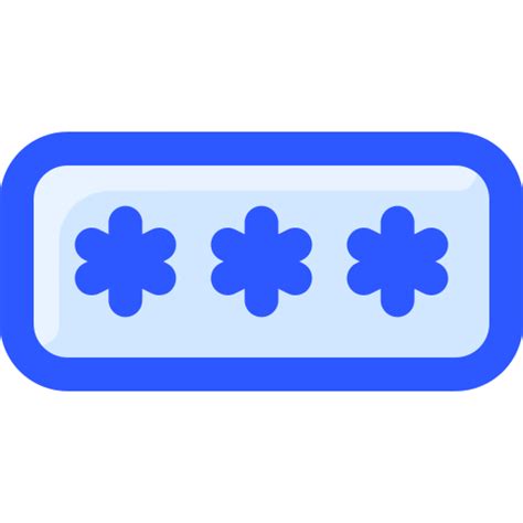 Password Vitaliy Gorbachev Blue icon | Freepik