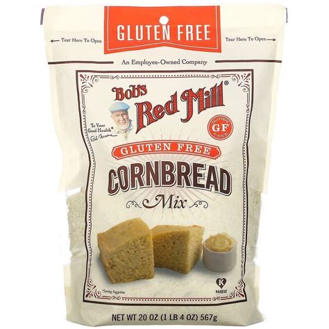 Bob's Red Mill, Cornbread Mix, Gluten Free, 20 oz Pack of 2 - Walmart.com