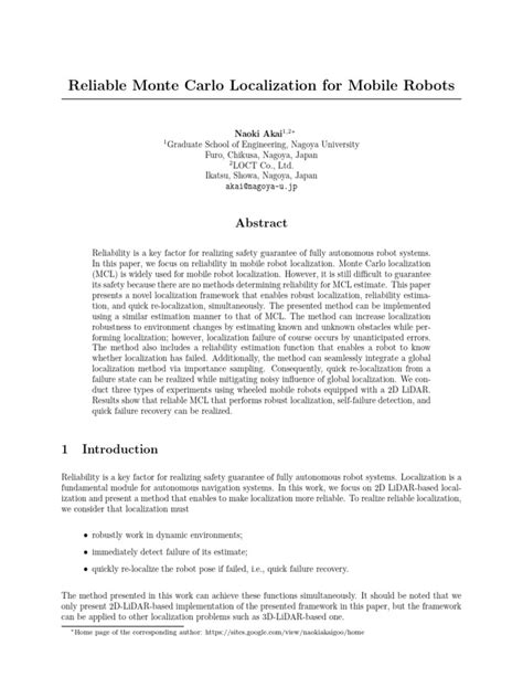 Image result for Monte Carlo Localization Explained