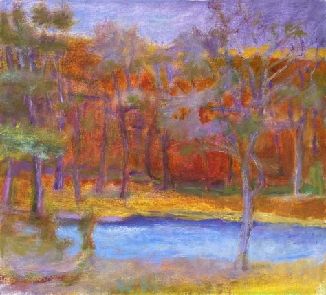 Wolf Kahn - Edged Meadow For Sale at 1stDibs