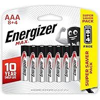Energizer Max AAA Alkaline Batteries 1.5V - Long-Lasting Power, Leak ...