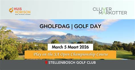 Cluver Markotter Huis Horison Golf Day, Stellenbosch Golf Club, 5 March ...