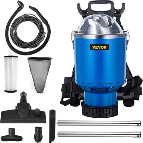 VEVOR Backpack Vacuum, 3.6qt Backpack Vacuum Cleaner, 5-IN-1 ...