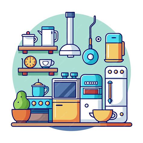 Kitchen Cartoon 的图像结果