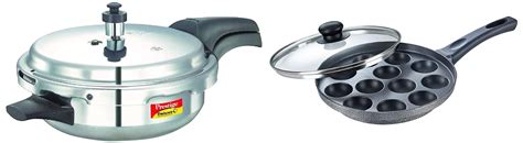 Prestige Deluxe Plus Induction Base Junior Pan Aluminium Outer Lid ...