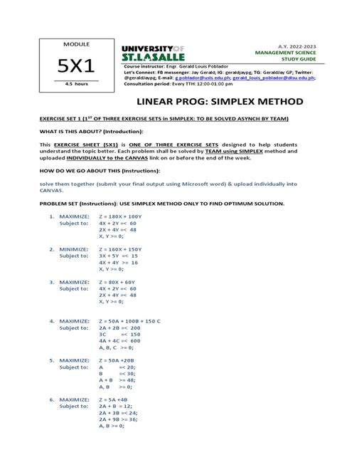 Image result for Simplex Set