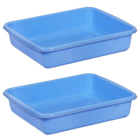 Kuber Industries 2 Piece Plastic Stationary Tray Set – GlobalBees Shop