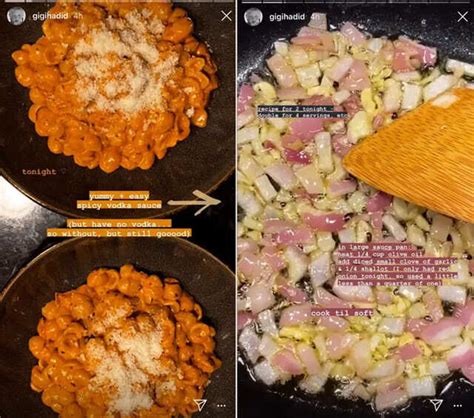 Here’s The Recipe To Gigi Hadid’s Spicy Red Sauce Pasta. You’re Welcome ...