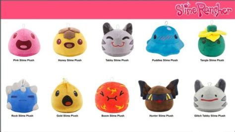 Buy Slime Rancher Plush Pack Gold Hunter Boom Tabby Tangle Rock Puddle ...