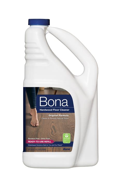 Bona Hardwood Floor Cleaner Refill, 64 fl oz - Walmart.com - Walmart.com