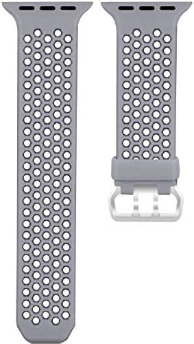 OBOE 42/44mm Premium Silicone Sporty Look Dual Color Breathable Strap ...