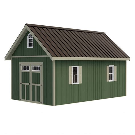 Best Barns Planner's Paradise 12X24 Wood Shed Kit (Transom Door)