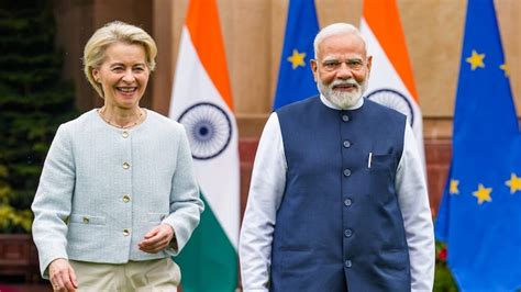 PM Modi, EU Leaders Push For Early FTA, Von Der Leyen Says 'India Has ...