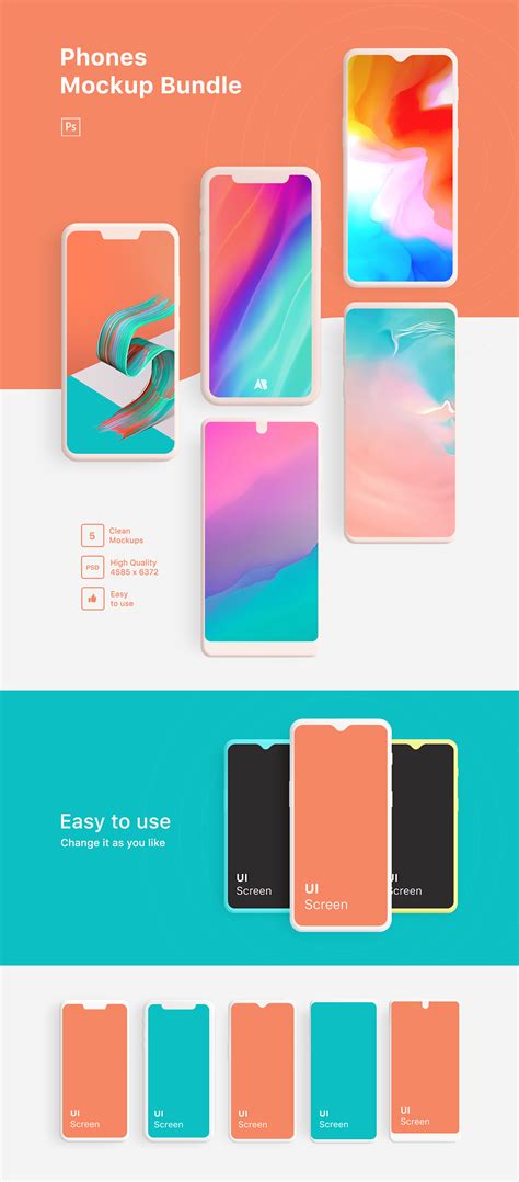 Phones Mockup Bundle on Behance