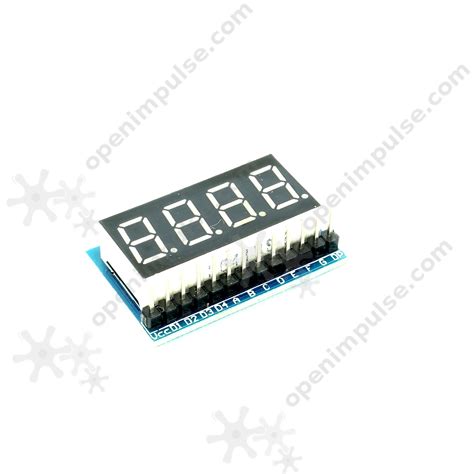 Image result for Arduino Tutorial 4 Digit LED Display