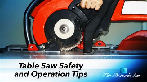 Table Saw Safety and Operation Tips – The Pinnacle List
