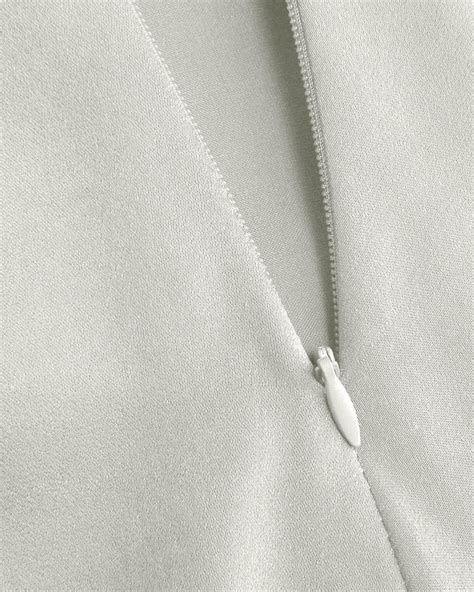 Solid Cowl Neck Slit Midi Dress in Off-White – Littlebox India