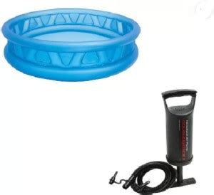 SHREEJI GIFT SOFT SIDE POOL BATH TUB FOR KIDS WITH PUMP Inflatable ...
