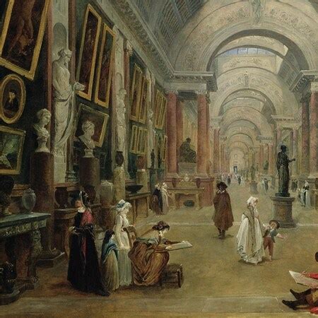 Design Toscano Project for the Disposition of the Grand Gallery, 1796 ...