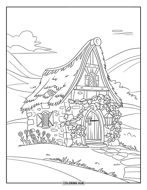 Home Coloring Pages 的图像结果