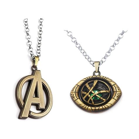 LADY HAWK Rotating Eye Shaped Locket and Superhero Character Accessory ...