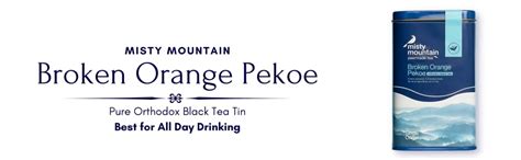 Misty Mountain Broken Orange Pekoe Orthodox Black Tea Eco Tube | Loose ...