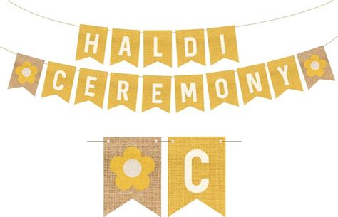 svm craft Haldi banner for Wedding Haldi Ceremony Party Decoration ...